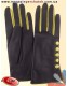 Модель № 447 Перчатки женские из натуральной кожи на шерстяной подкладке. Кожа производства Италии.