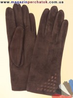 Модель № 229 Перчатки женские из натуральной кожи на шерстяной подкладке. Кожа производства Италии.