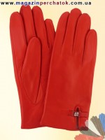 Модель № 304 Перчатки женские из натуральной кожи на шерстяной подкладке. Кожа производства Италии.
