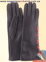 Модель № 263 Перчатки женские из натуральной кожи на шерстяной подкладке. Кожа производства Италии.