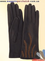 Модель № 368 Перчатки женские из натуральной кожи на шерстяной подкладке. Кожа производства Италии.