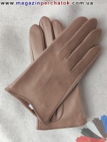 Модель № 341 Перчатки женские из натуральной кожи без подкладки. Кожа производства Италии.