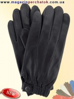Модель № 375 Перчатки мужские из натуральной кожи на шерстяной подкладке. Кожа производства Италии.