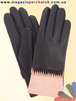 Модель № 390 Перчатки женские из натуральной кожи без подкладки. Кожа производства Италии.