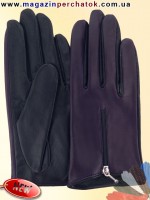 Модель № 435 Перчатки женские из натуральной кожи без подкладки. Кожа производства Италии.