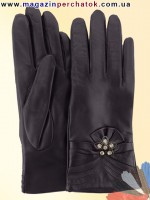 Модель № 446 Перчатки женские из натуральной кожи на шерстяной подкладке. Кожа производства Италии.