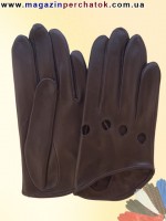 Модель № 317 Перчатки женские из натуральной кожи без подкладки. Кожа производства Италии.