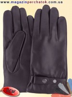 Модель № 463 Перчатки мужские из натуральной кожи на шерстяной подкладке. Кожа производства Италии.